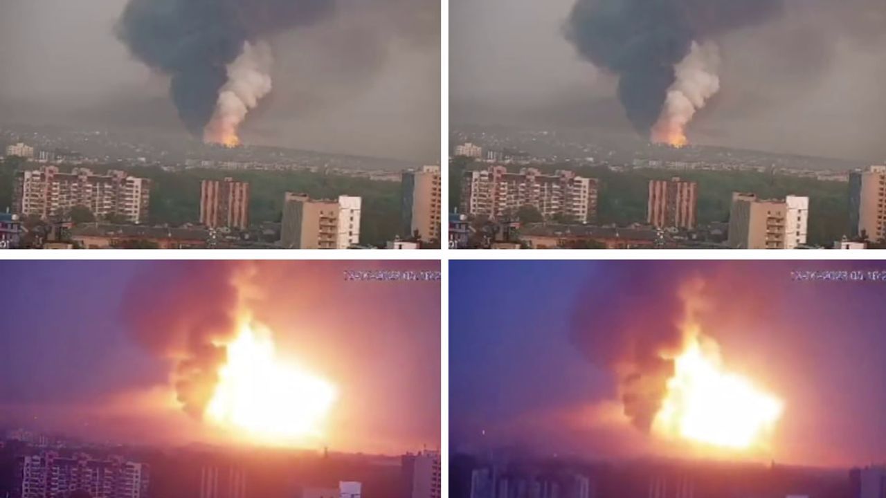 Que sait-on de cette impressionnante explosion, survenue dans l’ouest de l’Ukraine ?