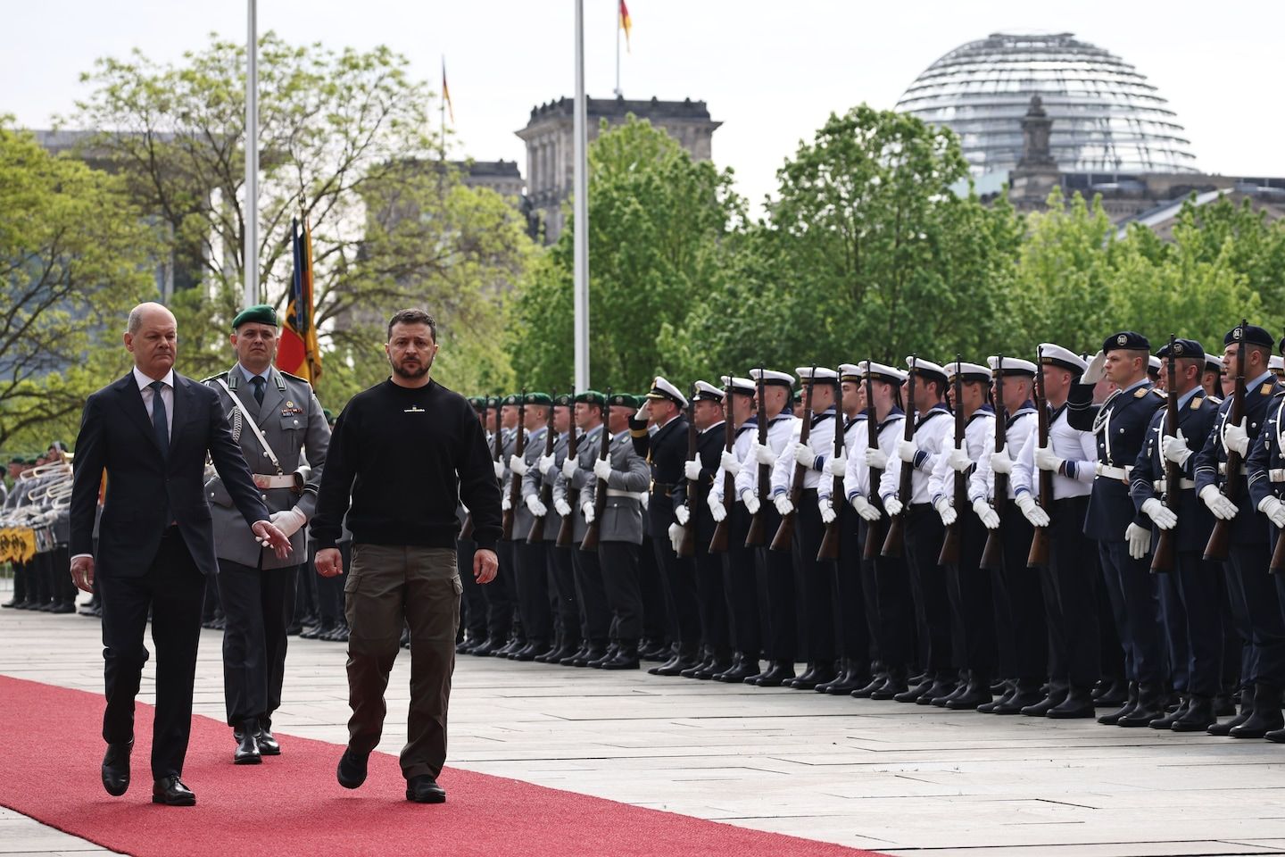 Ukraine’s Zelensky visits Germany, turning a page on fragile ties