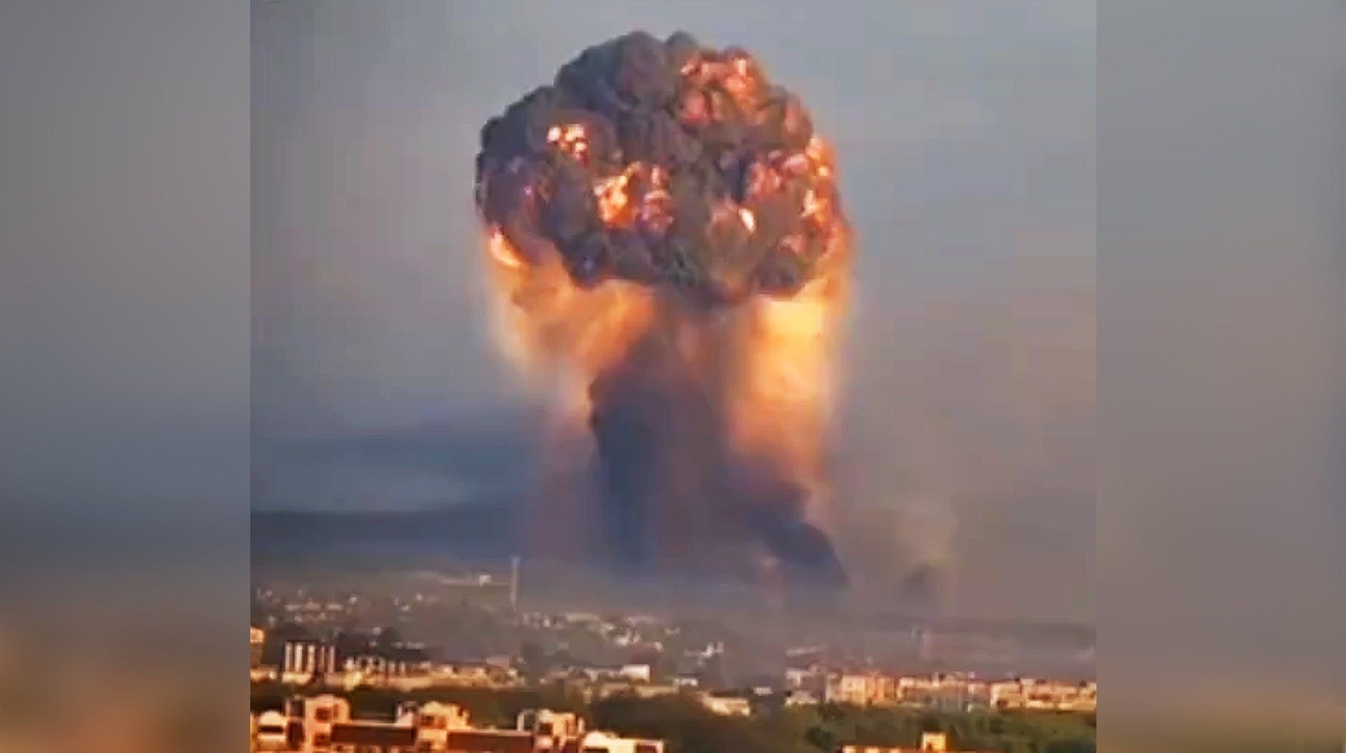 Massive Explosion Rocks Town In Western Ukraine