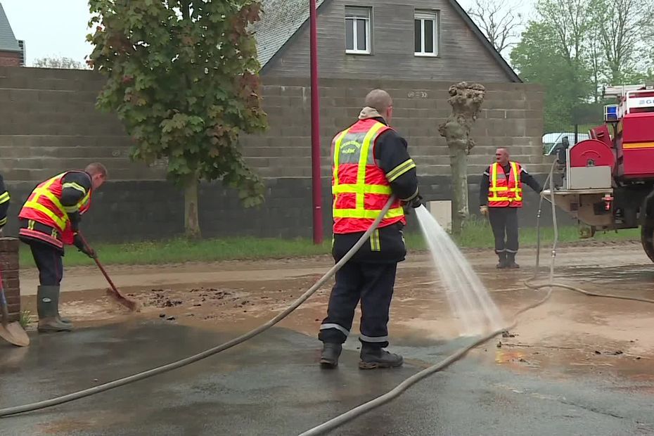 Inondations et coulées de boue dans l'Aisne : six personnes coincées dans leurs voitures secourues par les pompiers