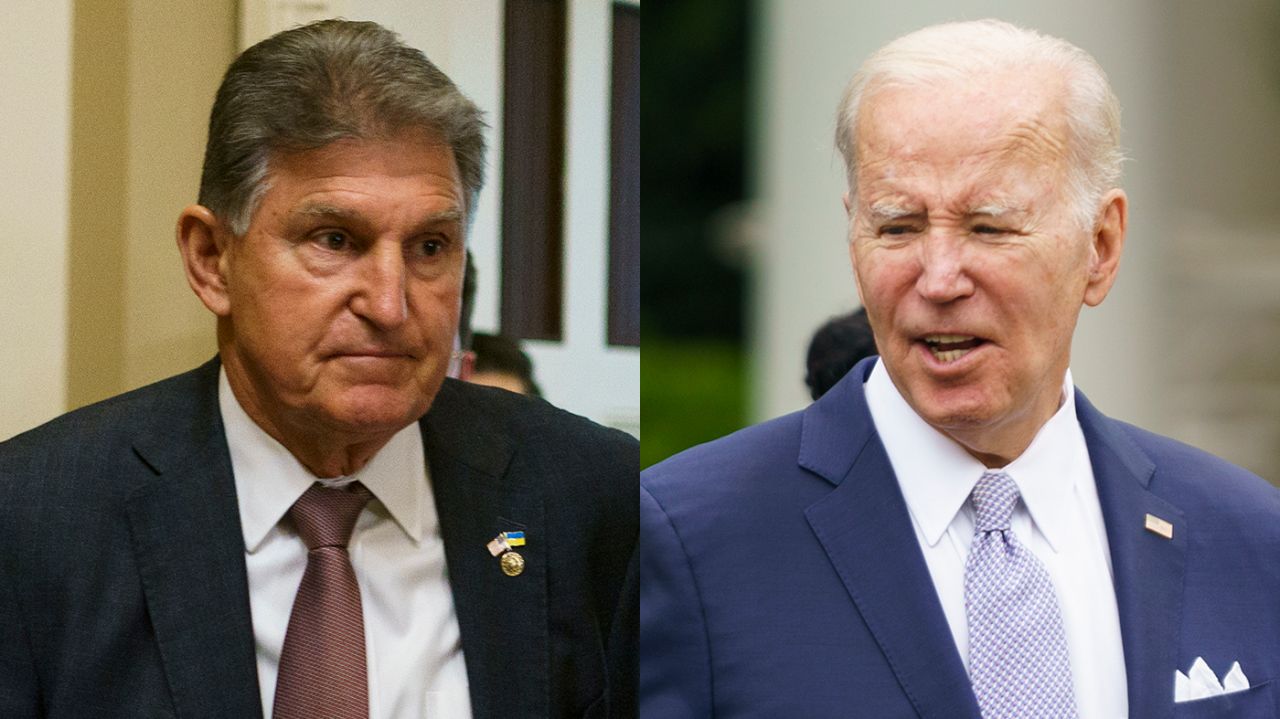 Manchin ratchets up battle with Biden