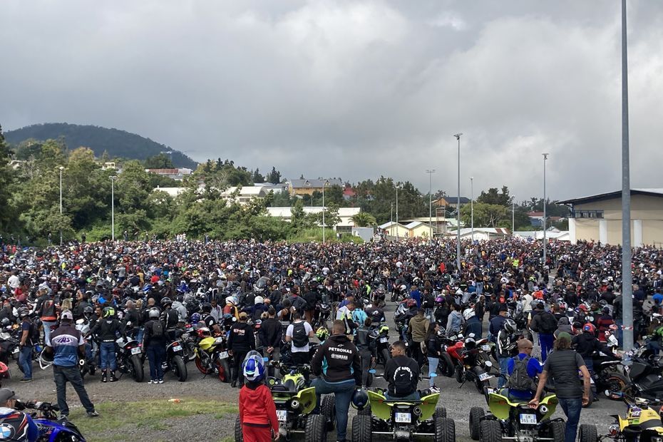 Plaine des Cafres : des milliers de personnes à la traditionnelle messe des motards