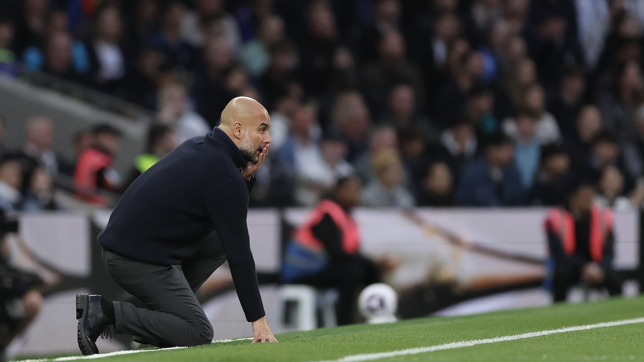 Tottenham-Manchester City : L'arrêt du titre ? Son bute sur Ortega, Guardiola en tombe à la renverse