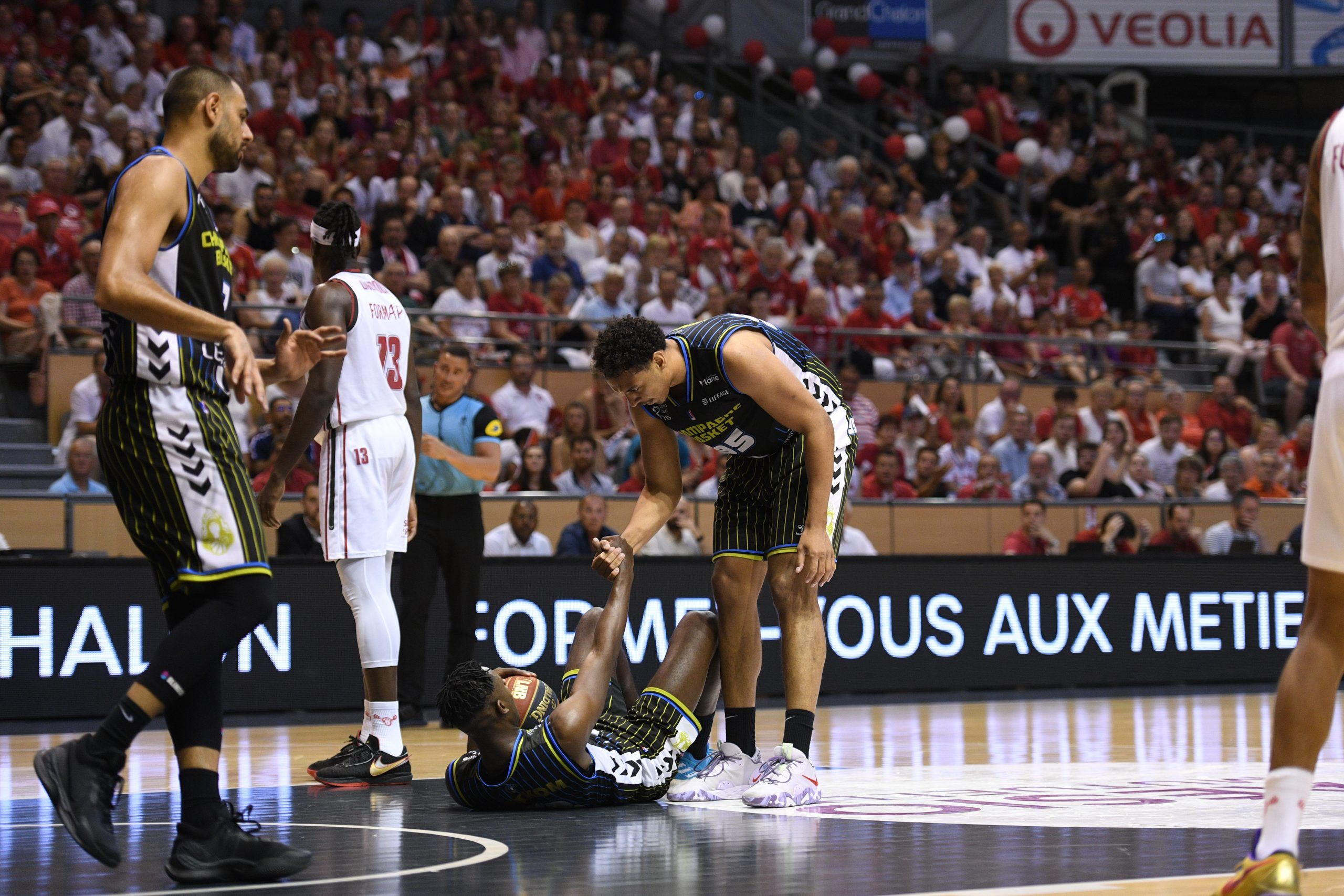 "Une déception qui ne doit pas être un coup d'arrêt" pour Champagne Basket, finaliste malheureux de Pro B