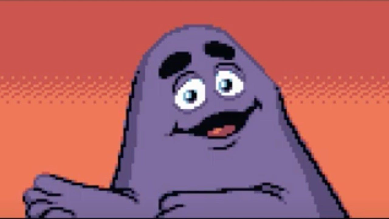 McDonald's Released a Brand-New Game Boy Color Game for Grimace's Birthday