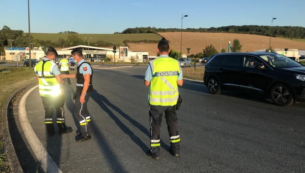 Une soixantaine d'infractions relevées par les gendarmes de Dordogne pour l'opération "vague bleue"