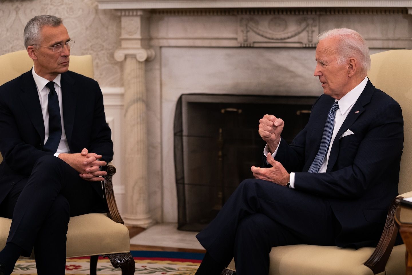 Biden, NATO chief meet at turbulent moment for the alliance