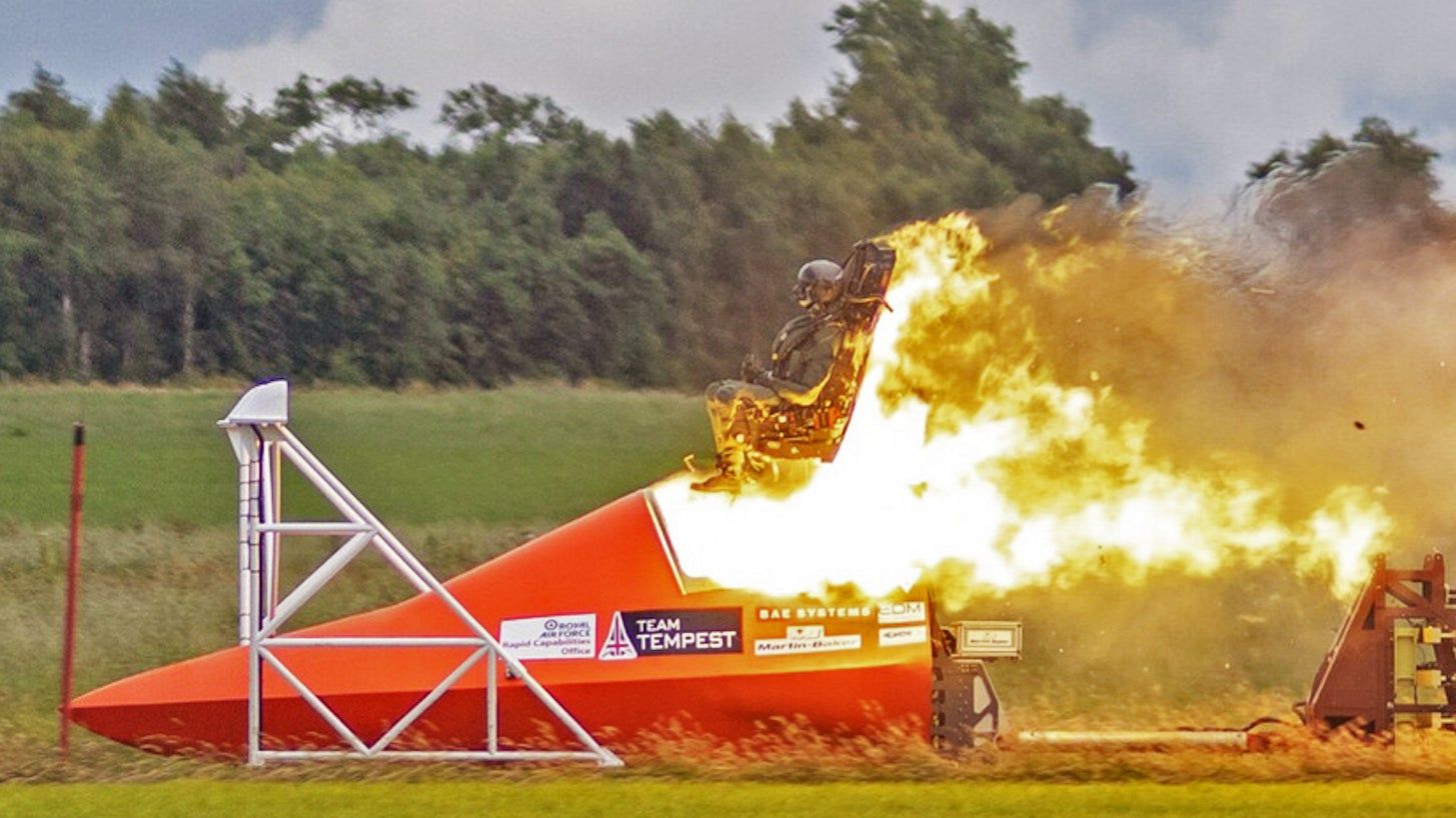 Tempest Fighter Begins To Take Shape With Ejection Seat Tests