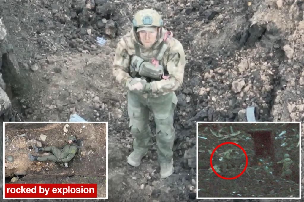 Russian soldier surrenders to drone on Bakhmut battlefield