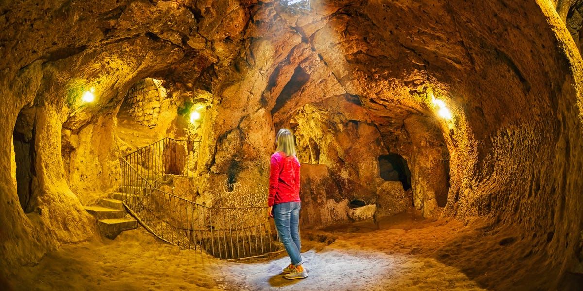 A Man Found an Abandoned, Ancient Underground City in His Basement