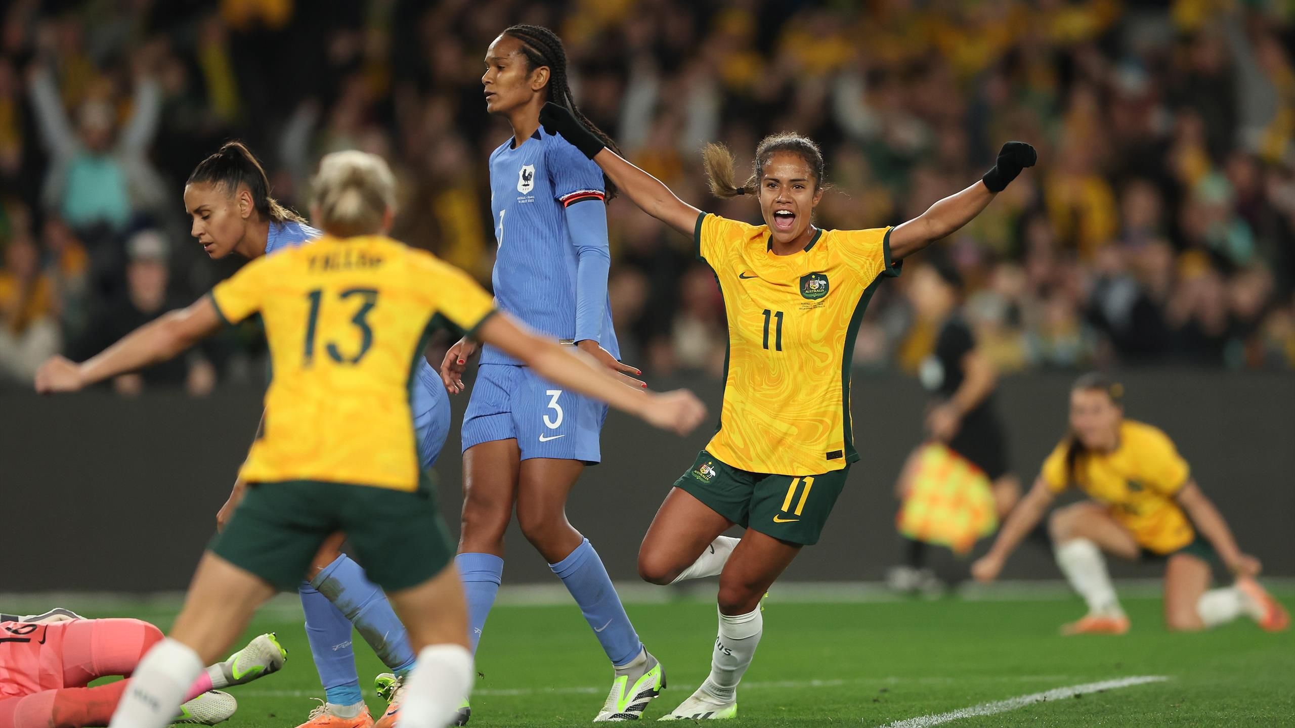 L'équipe de France féminine punie par l'Australie (1-0) pour son dernier match de préparation avant la Coupe du monde