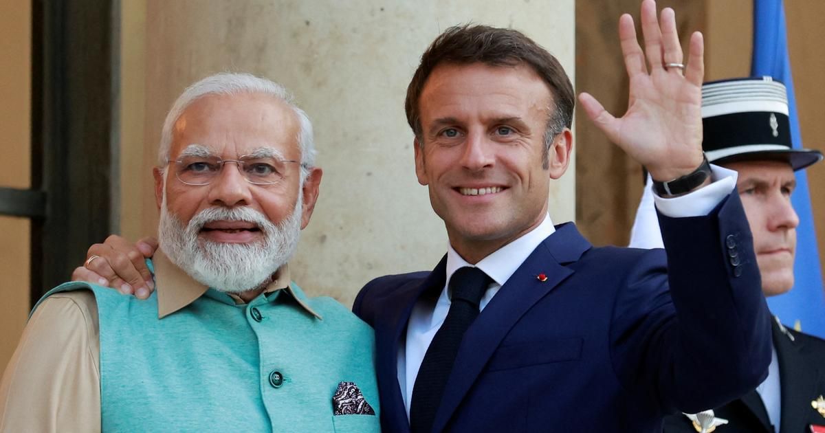 EN DIRECT - 14 Juillet : Emmanuel Macron décerne au Premier ministre indien la grand'croix de la Légion d'honneur