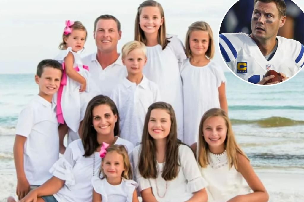 Philip Rivers and wife Tiffany are expecting their 10th child