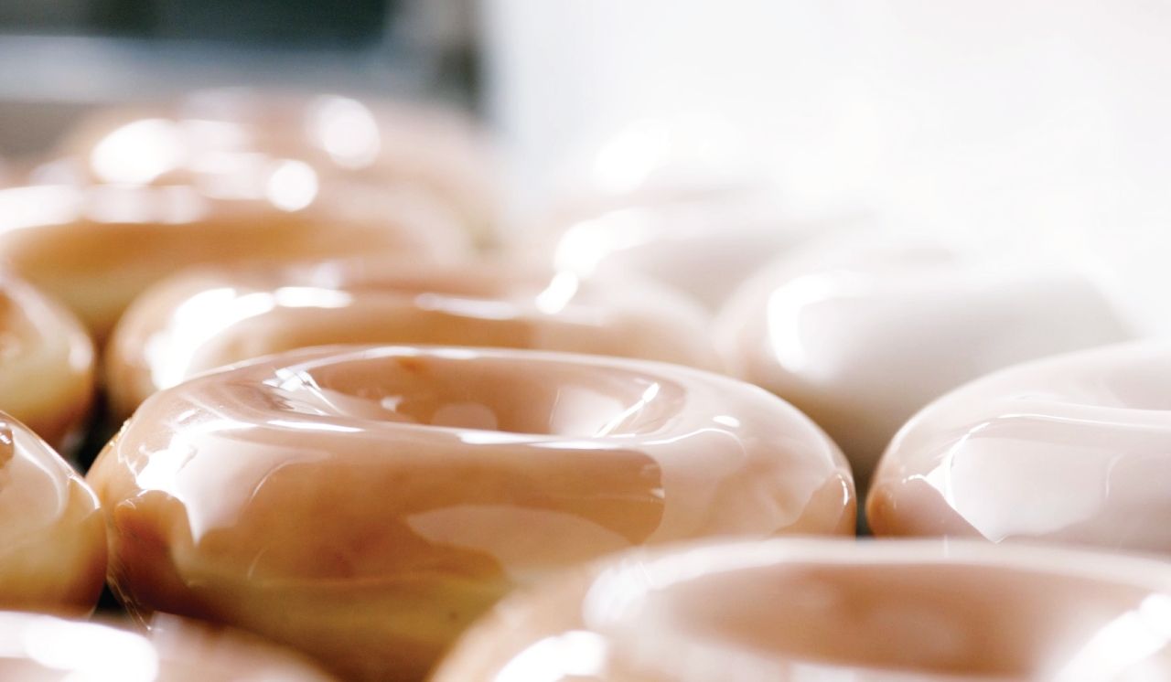 Krispy Kreme offers 12 donuts for 86 cents