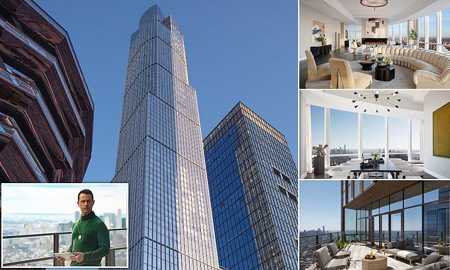 Luxury NYC condo tower home to Succession's Kendall Roy has slashed prices by up to FIFTY PERCENT