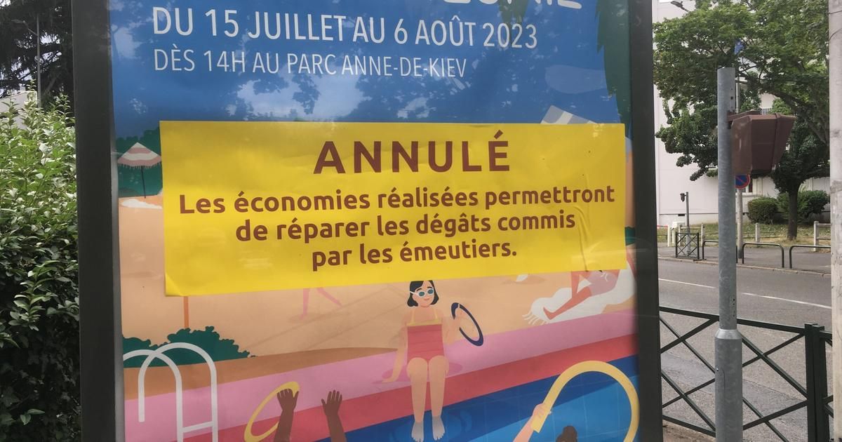 Le Blanc-Mesnil: les sanctions contre les émeutiers et leurs familles approuvées, l'annulation de "Beach Mesnil" critiquée