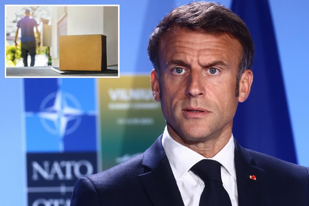 Severed finger mailed to French President Emmanuel Macron