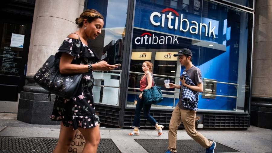 Citi profits drop as slowdown and lay-offs bite