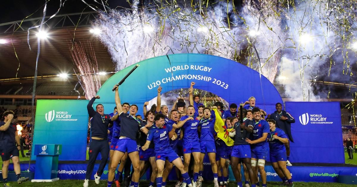 Rugby : brillants vainqueurs de l'Irlande en finale du Mondial U20, les Bleuets sacrés pour la troisième fois de suite