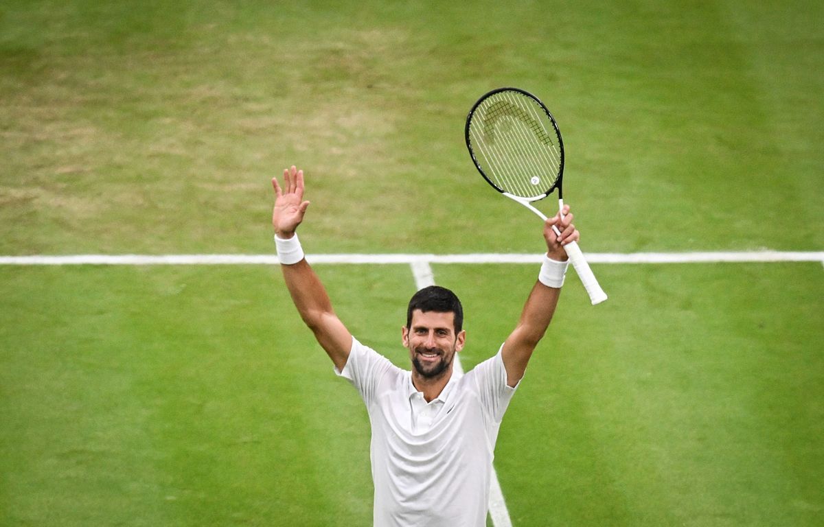 Wimbledon : Fidèle au poste, Novak Djokovic se qualifie pour sa 9e finale en battant Jannik Sinner