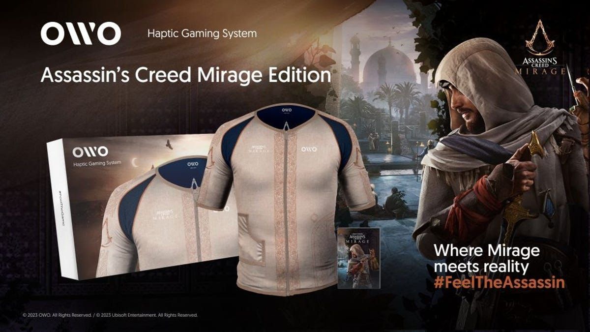 Assassin’s Creed Haptic Shirt Lets You Feel Getting Stabbed