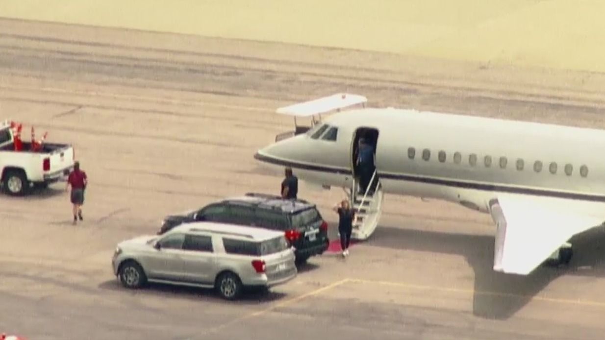 Taylor Swift’s plane arrived in Colorado