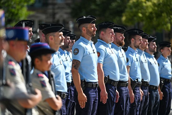 Retour en images sur la cérémonie et le défilé du 14-Juillet, à Chartres