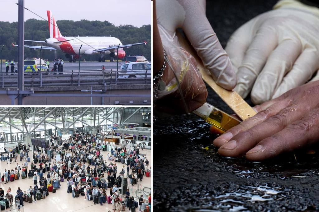 Climate activists' strange runway glue protest disrupts dozens of flights