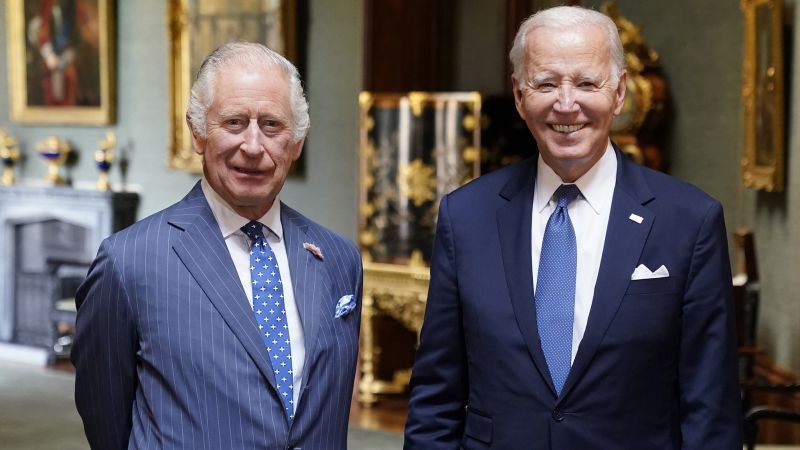 King Charles shakes things up with Biden meeting