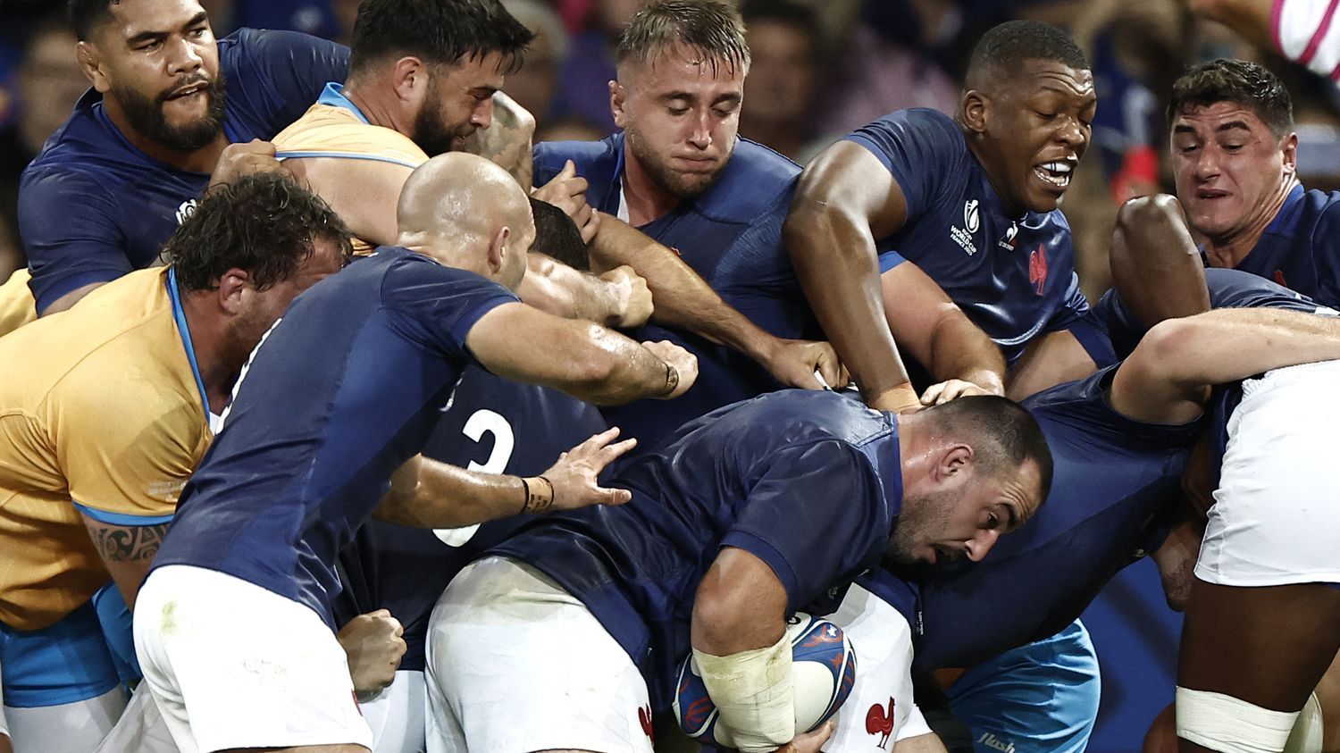 Coupe du monde de rugby : le XV de France s'impose dans la souffrance (27-12) mais rate le bonus offensif contre l'Uruguay