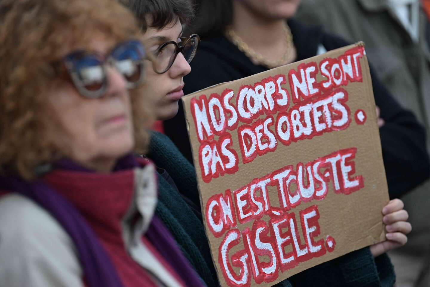 " On est toutes Gisèle ! " : en écho au procès des viols de Mazan, des rassemblements féministes dans toute la France