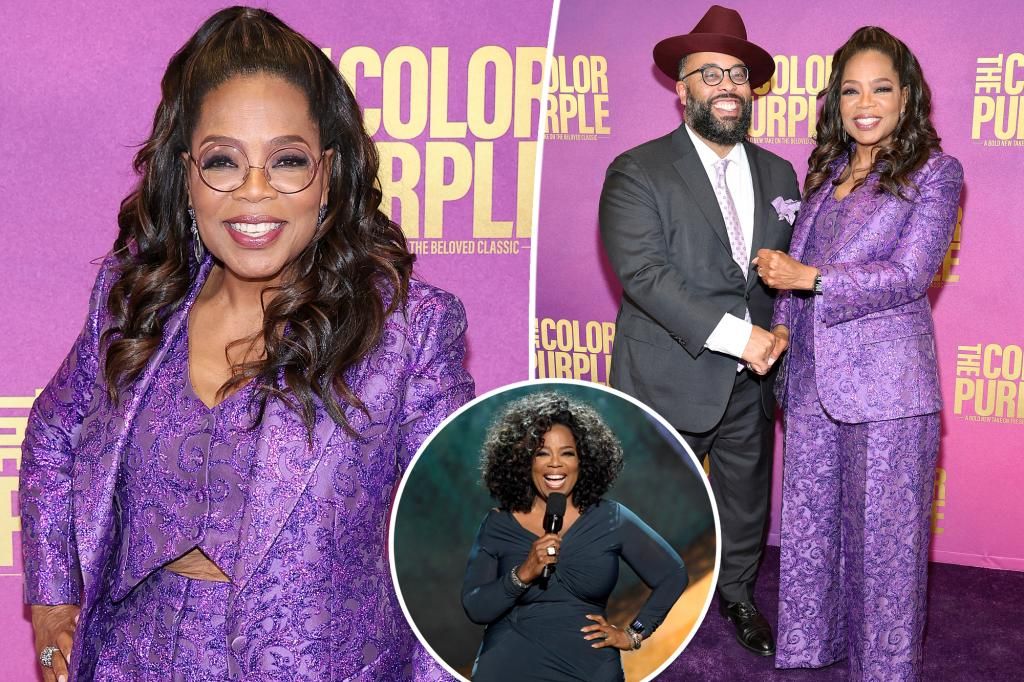 Oprah Winfrey flashes stomach after admitting to weight-loss drug