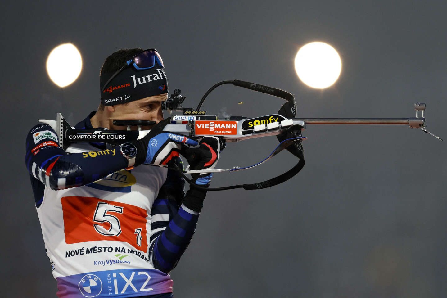 Biathlon : Lou Jeanmonnot et Quentin Fillon Maillet champions du monde du relais mixte simple