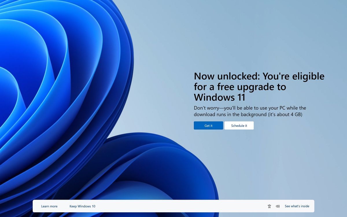 Windows 10 : voici comment Microsoft veut vous forcer à passer sur Windows 11