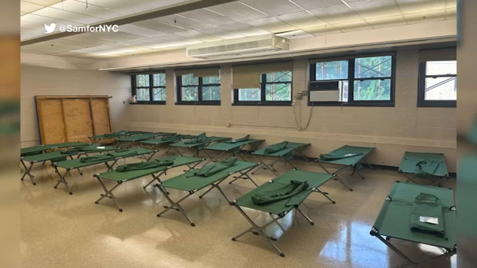 3 New York City public school gyms to house incoming asylum seekers