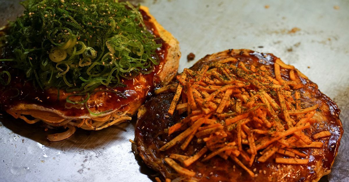 Sauerkraut or sardines? Hiroshima's pancake goes global for G7 summit