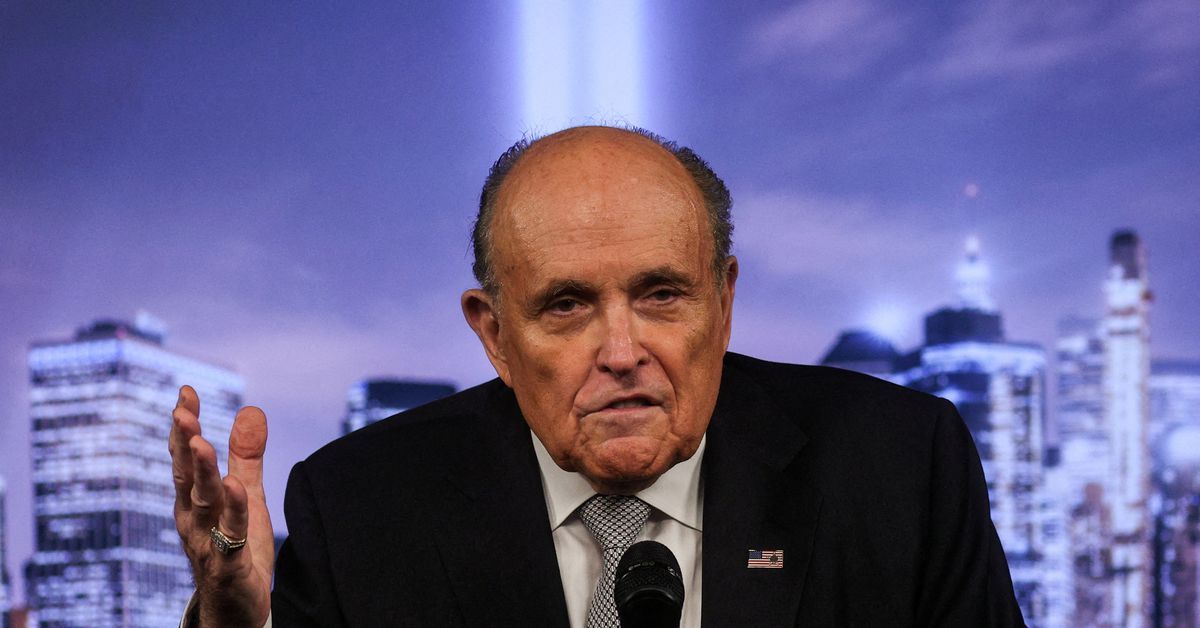 Rudy Giuliani sued for $10 million by former aide over alleged sexual assault