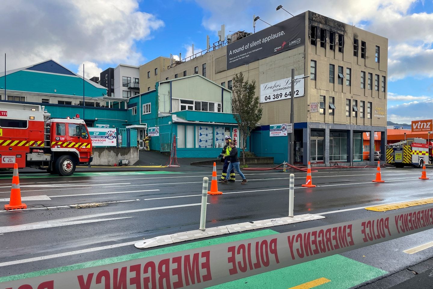 New Zealand hostel fire kills at least six people