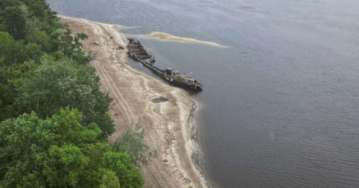 Ukraine : la destruction du barrage de Kakhovka pourrait avoir dévoilé les vestiges d'une des plus grandes batailles de l'Histoire