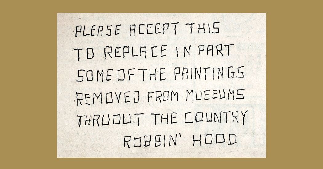 Hey Dad, Can You Help Me Return the Picasso I Stole?