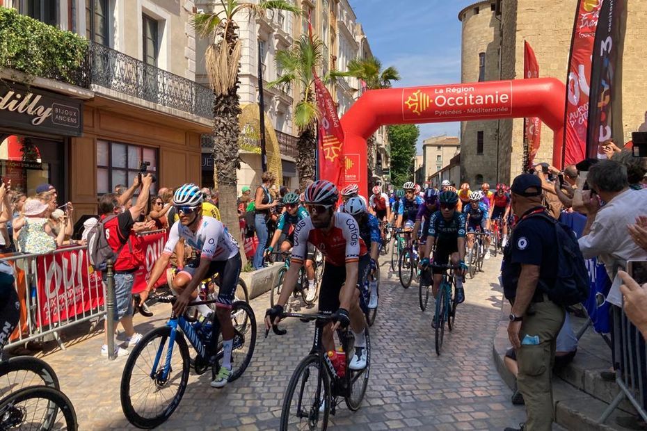 DIRECT. Route d'Occitanie 2023 : L'échappée du jour rattrapée sur la 1ère étape Narbonne - Gruissan