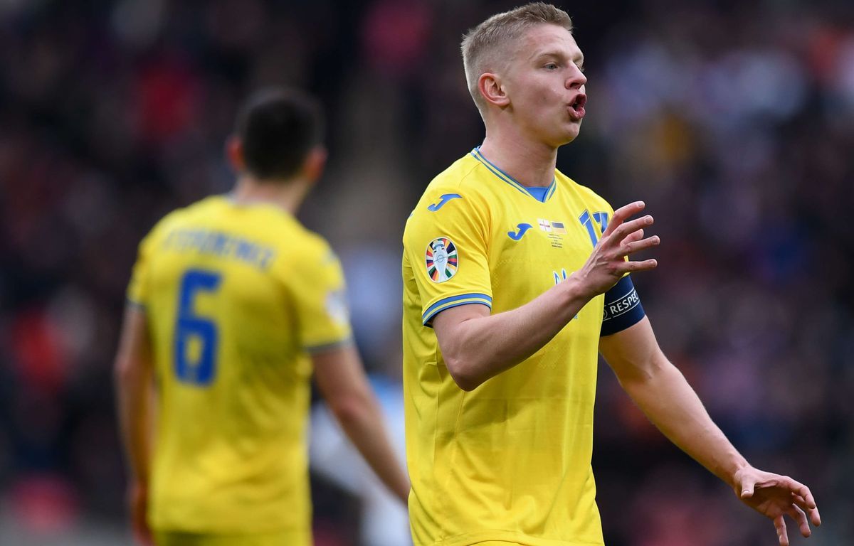 Le joueur d'Arsenal Zinchenko, prêt à aller au combat