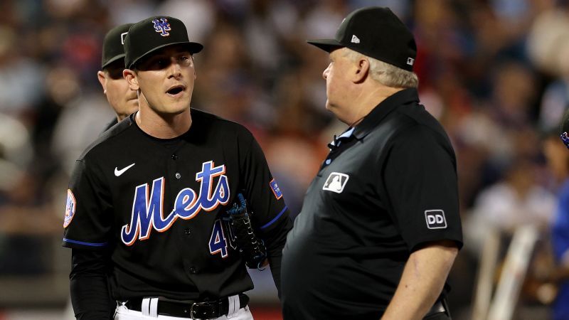 Drew Smith: New York Mets pitcher suspended for 10 games after apparent use of sticky substance