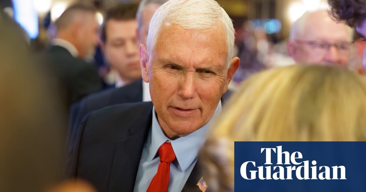 ‘Pretty disrespectful’: rightwing radio host scolds Pence for not saying he’d pardon Trump