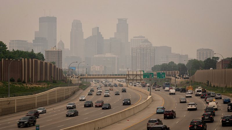 New round of smoke from Canada fires prompts air quality alerts across the Upper Midwest