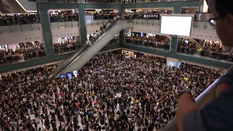 Hong Kong protest anthem vanishes from online music platforms after government seeks full ban