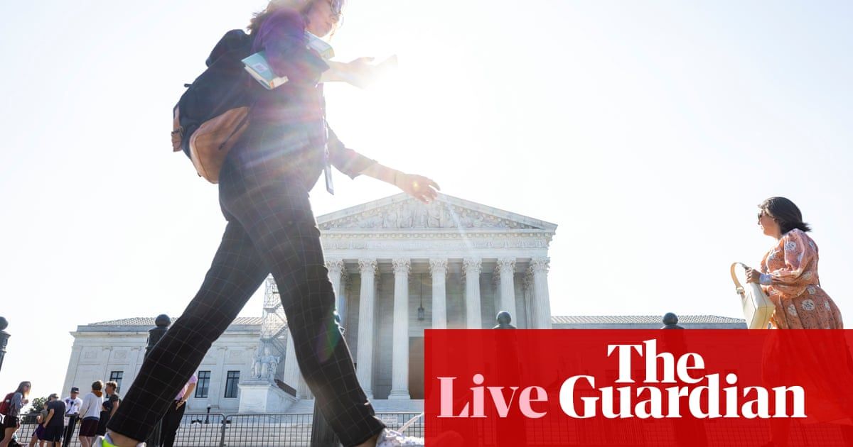 Supreme court justices uphold protections for Native American children in win for Indigenous rights - live