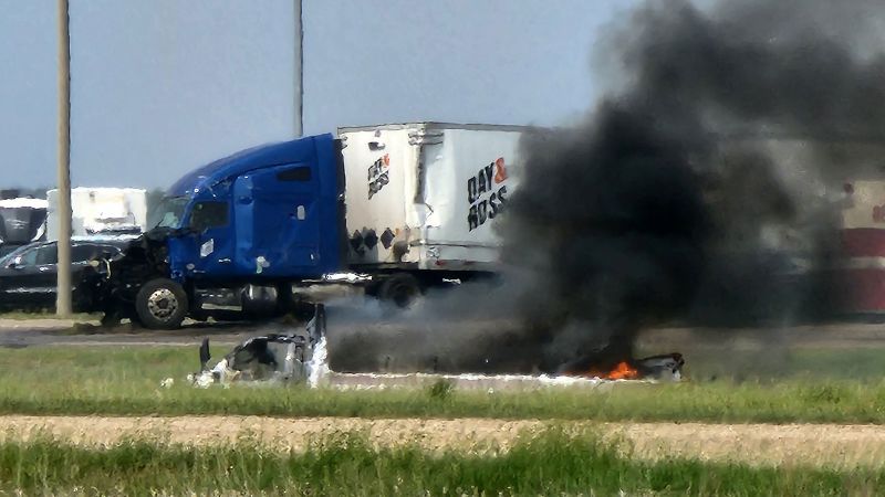 At least 15 dead in Canada highway collision