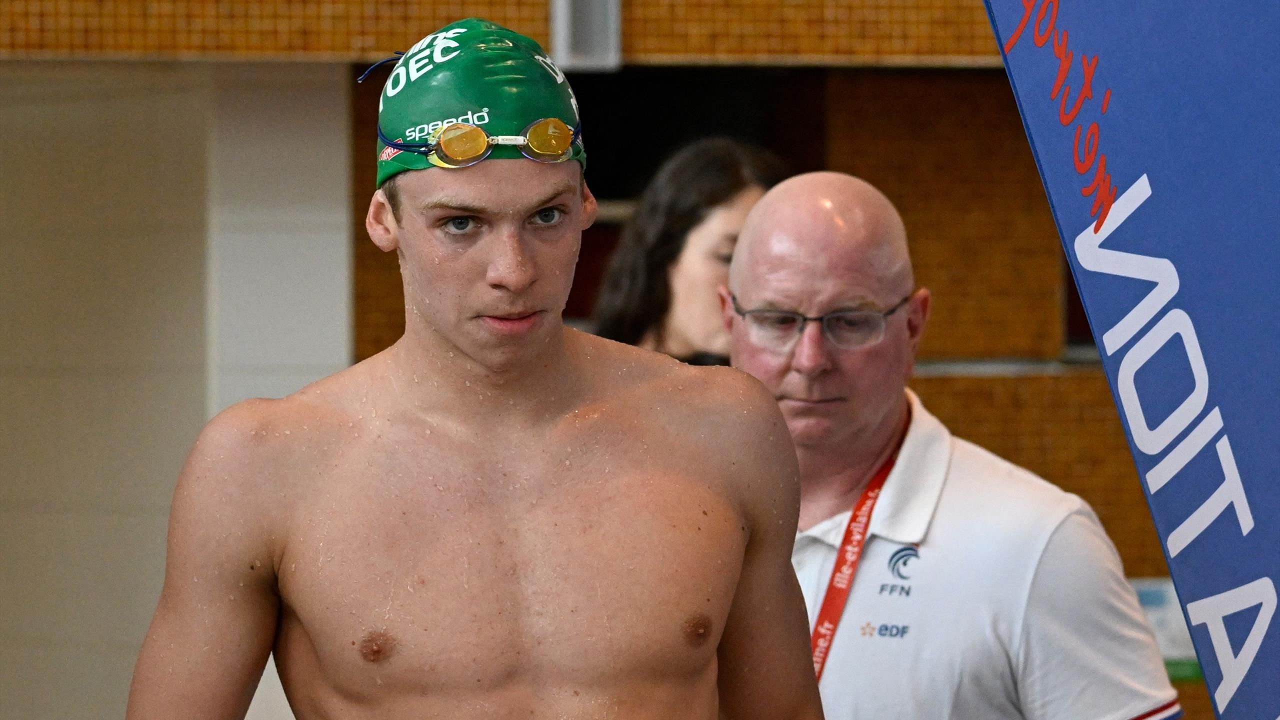 Championnats de France - Des titres, un chrono canon et un coup de pompe : Léon Marchand, l'heure du bilan