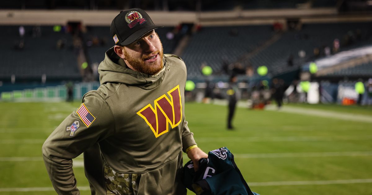 Carson Wentz expects to play in 2023